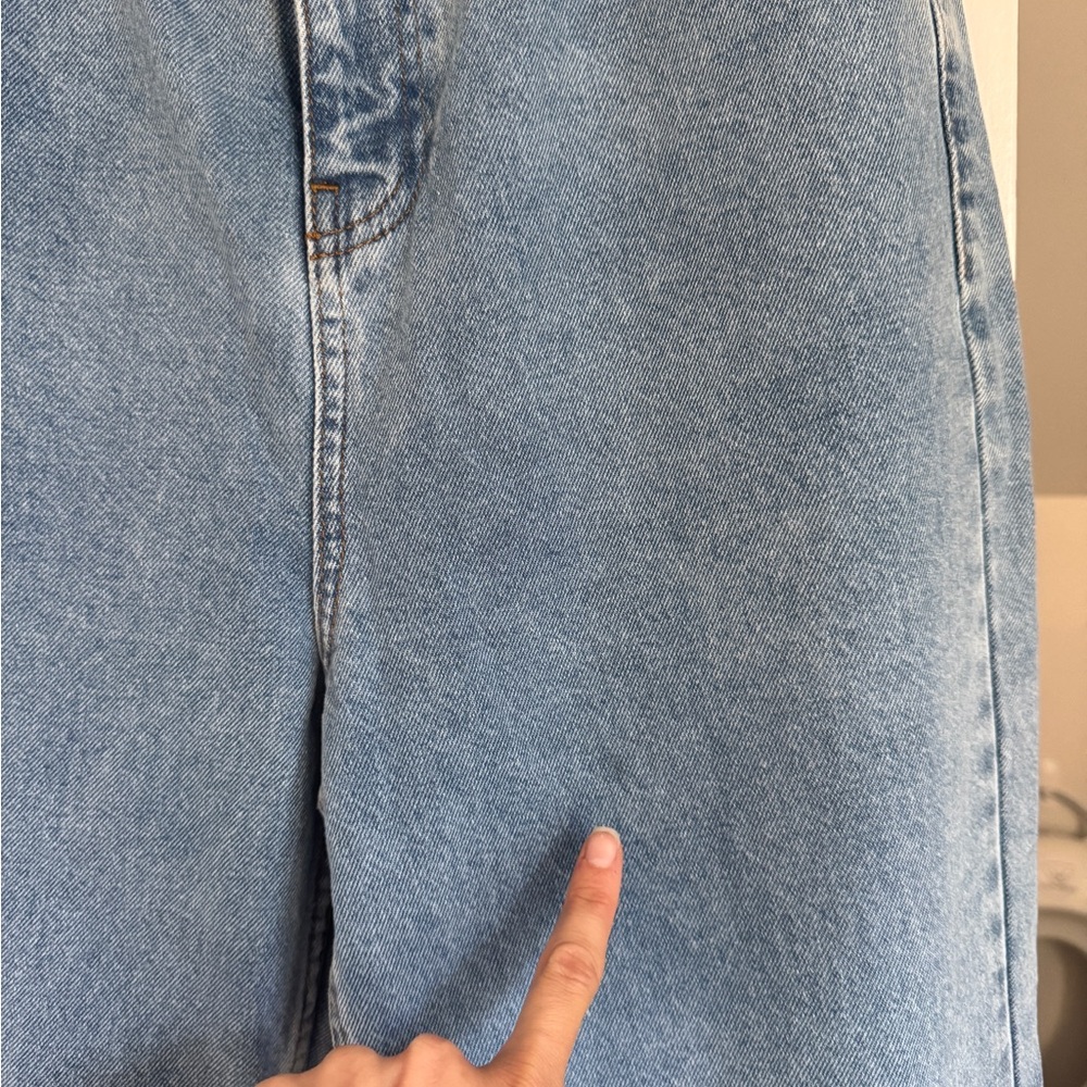ASOS High Rise Light Blue Jeans - Picture 7 of 10